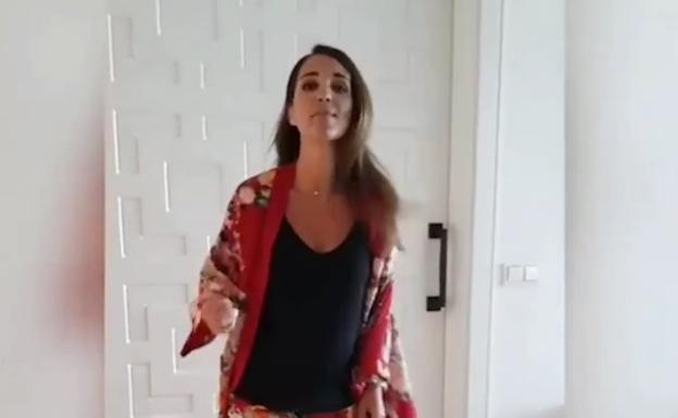 Paula Echevarría sorprende bailando al ritmo de Bustamante