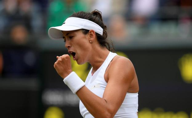 Muguruza acelera hacia semifinales