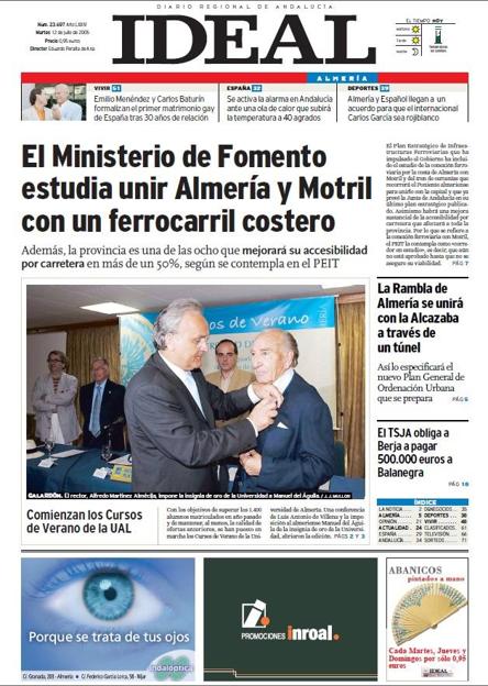 ¿Un ferrocarril costero entre Almería y Motril?
