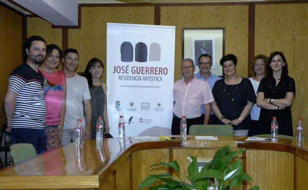 La casa familiar del pintor José Guerrero ha sido convertida en una residencia artística