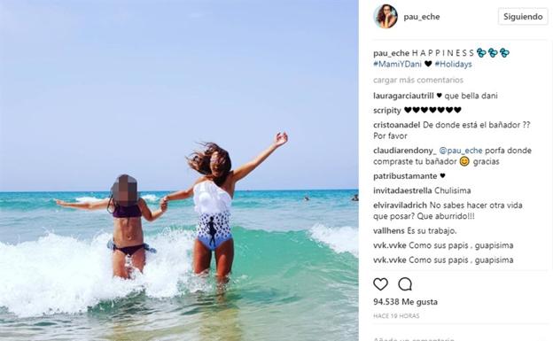 La foto de la felicidad inmensa de Paula Echevarría