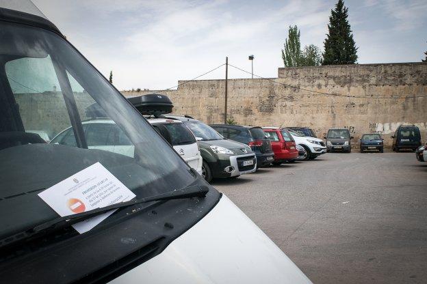 ¿Dónde aparcarán los cien coches de la Alberzana?