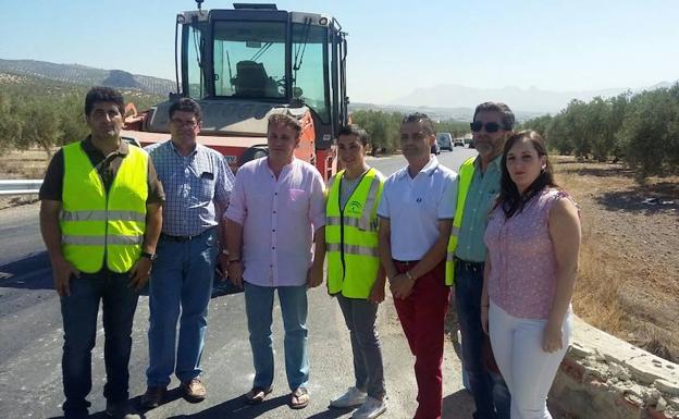 La Junta mejora la seguridad vial de la carretera A-336 a su paso por Pinos Puente