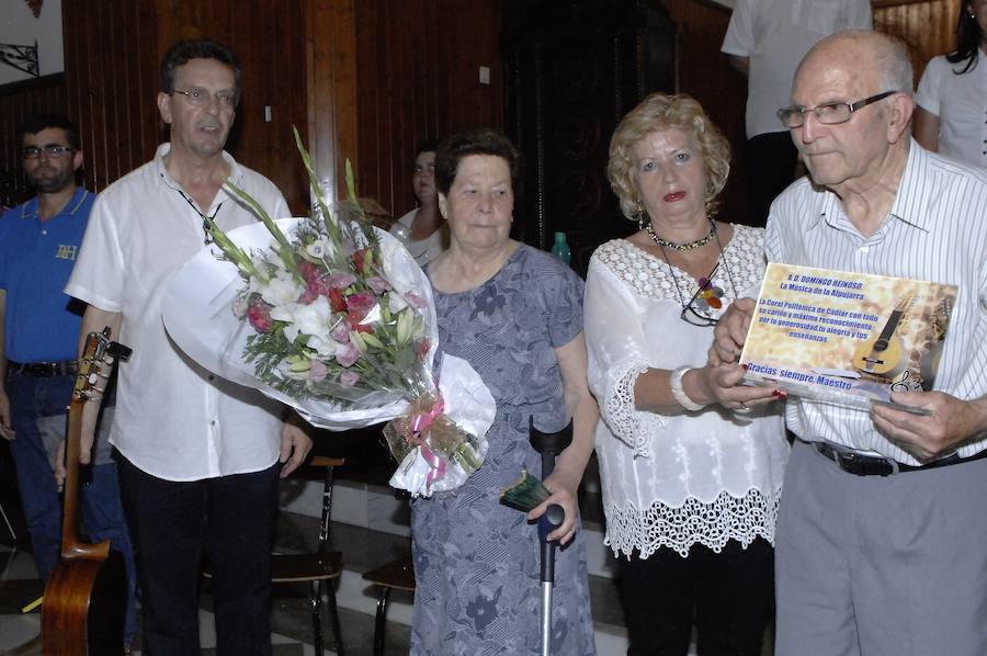 Zapata homenajea a un músico que desde hace 72 años resucita el floclore alpujarreño