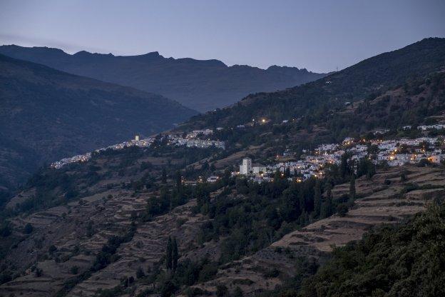 El espectáculo del barranco del Poqueira
