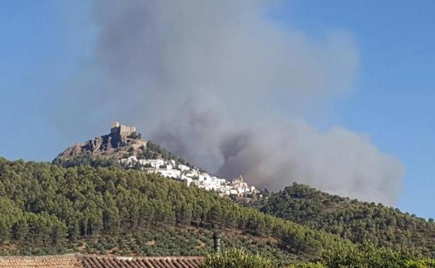 Extinguido el incendio de Segura de la Sierra 25 días después de declararse