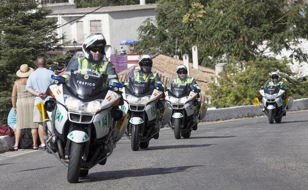 La llegada de la Vuelta Ciclista contará en Granada con un dispositivo de casi 300 agentes