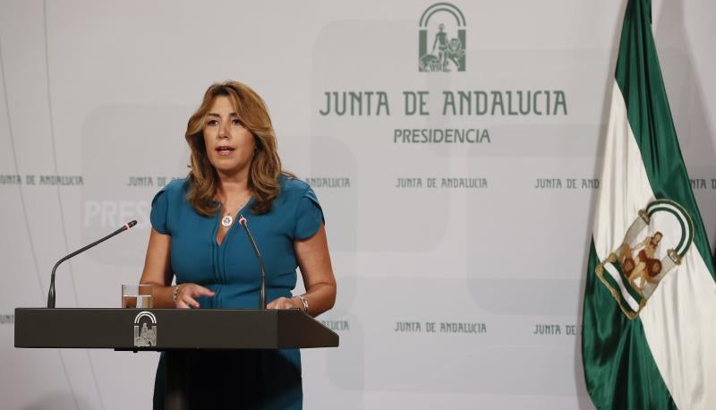 Susana Díaz urge a cambiar la ley para que los maltratadores pierdan la custodia tras el caso de Juana Rivas