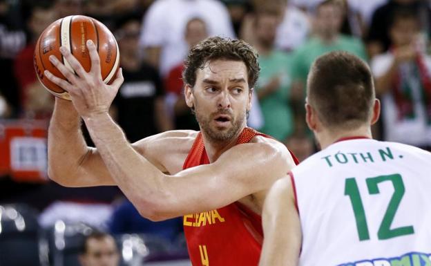 Pau Gasol, máximo anotador histórico de los Eurobasket