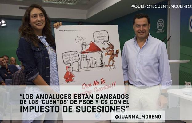 Moreno contraataca a Díaz con una nueva campaña contra el impuesto de sucesiones