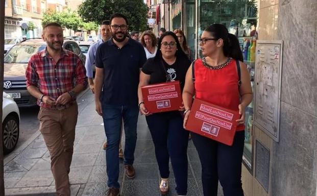 Sánchez Teruel, Pérez Navas y López Olmo logran los avales para ser candidatos a liderar el PSOE de Almería
