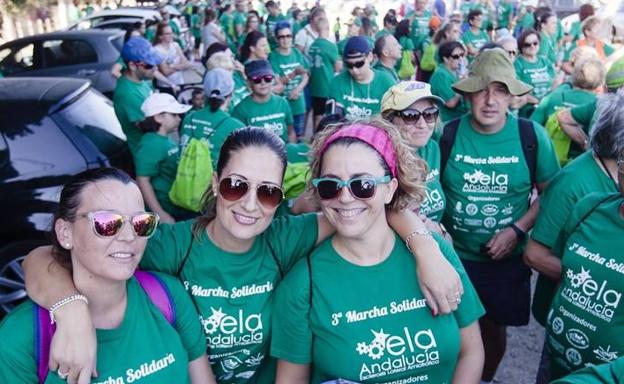 Un millar de personas se suman a la lucha contra la ELA en la III Marcha Solidaria de Venta Gaspar