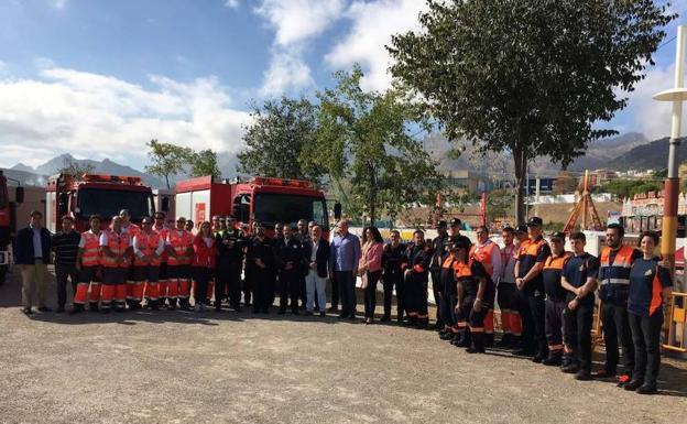 El alcalde destaca "el trabajo incansable" de los integrantes del dispositivo de seguridad de la feria