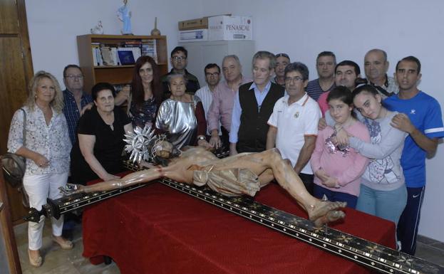 La imagen del patrón de la Alpujarra, el Santísimo Cristo de la Expiración de Órgiva, será restaurada por Dionisio Olgoso Moreno