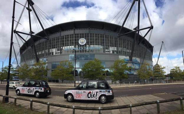 Los taxis de Granada invaden Manchester
