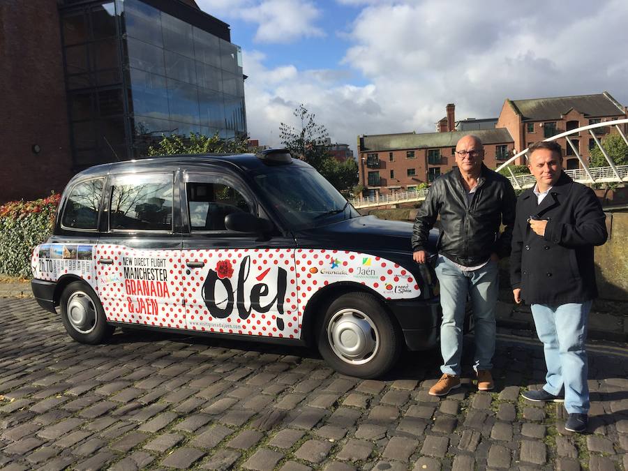 Manchester se llena de taxis 'made in Granada'