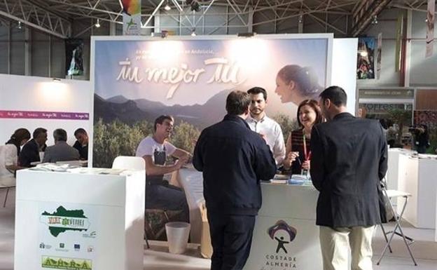 El interior del destino 'Costa de Almería' se promociona en la Feria 'Tierra Adentro' de Jaén