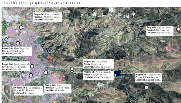 El Estado subasta patrimonio por sexta vez por valor de 1,35 millones de euros