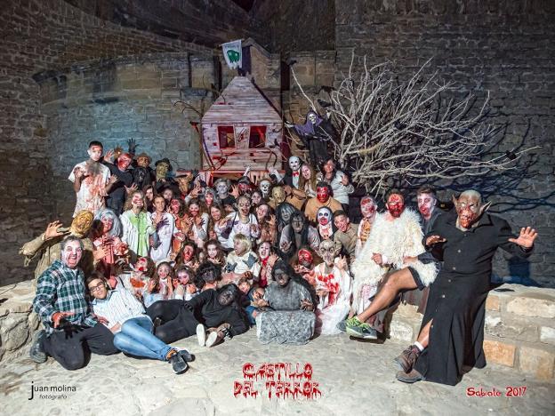 Pasándolo de miedo en el castillo de Sabiote