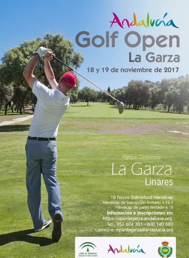 Un centenar de jugadores participará en Linares en la primera edición del Andalucía Open Golf La Garza