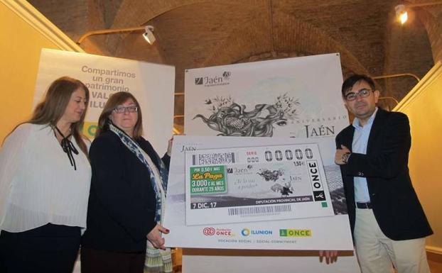 El paraíso interior jiennense se promocionará en España con 5,5 millones de cupones de la ONCE