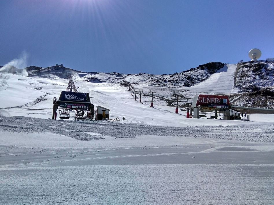 Sierra Nevada, lista para abrir el sábado