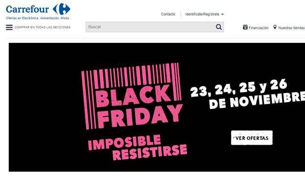 Prevalecer bordillo Antorchas 7 ofertas irresistibles del 'Black Friday' de Carrefour: catálogo de  descuentos | Ideal