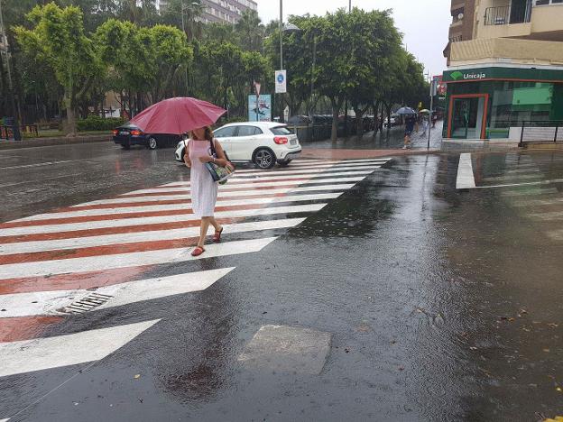 Almería espera «lluvias generalizadas» y alerta amarilla por rachas de viento