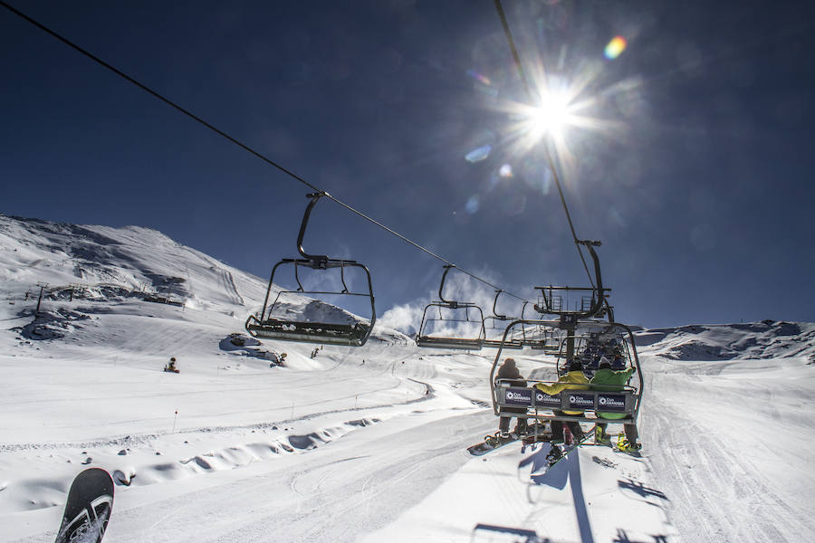 Jueves de sol en Sierra Nevada