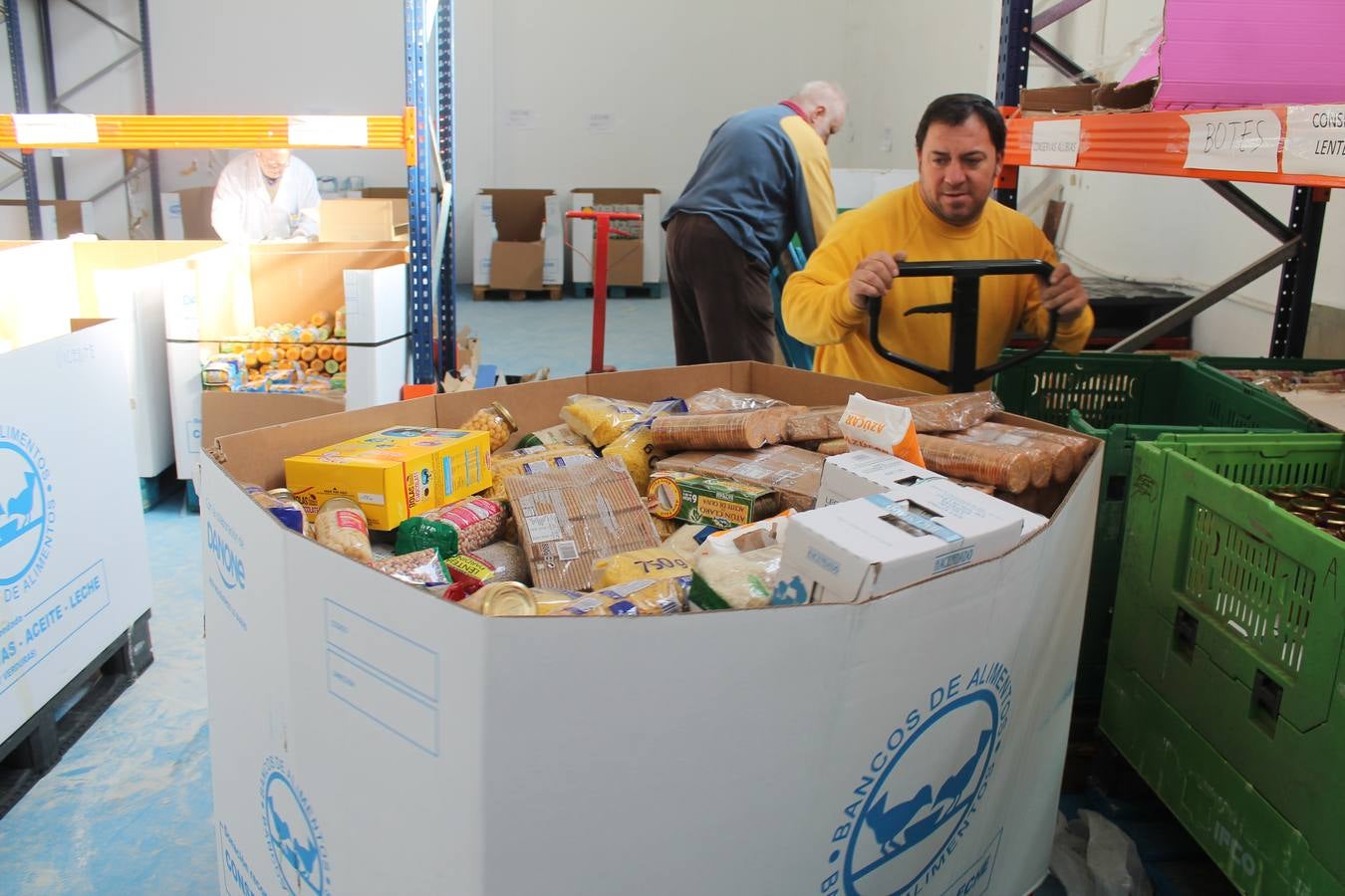 La otra fase de la Gran Recogida de alimentos