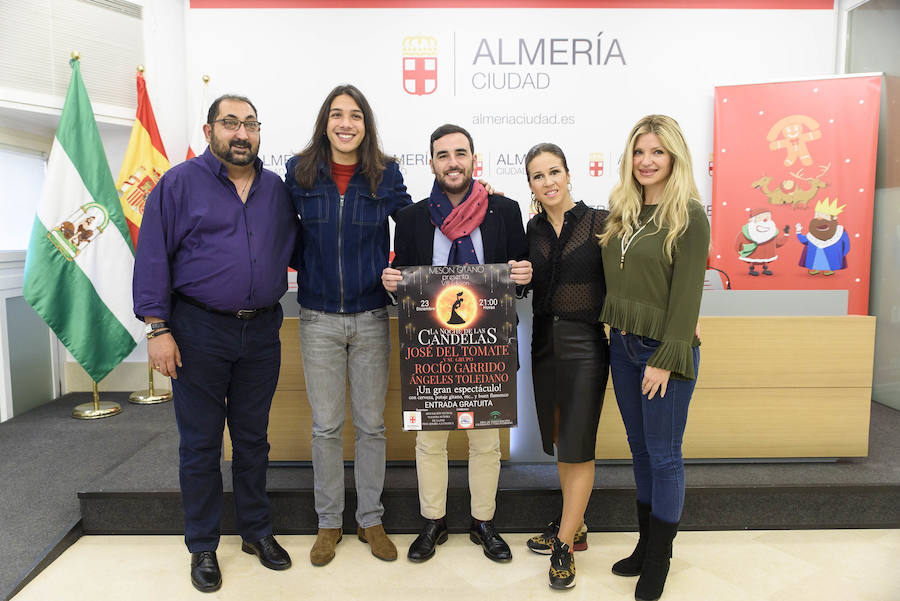 La Noche de las Candelas se celebrará en el Mesón Gitano de Almería
