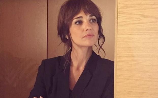 Paula Echevarría presume de guapo "guardaespaldas"