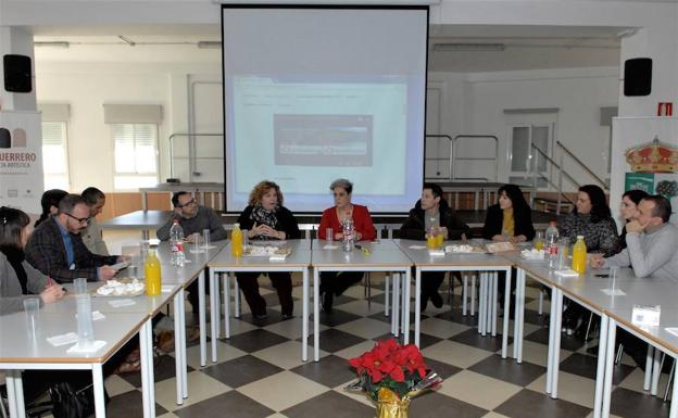 Andrés Monteagudo, el primero en utilizar la Residencia Artística José Guerrero de Chite