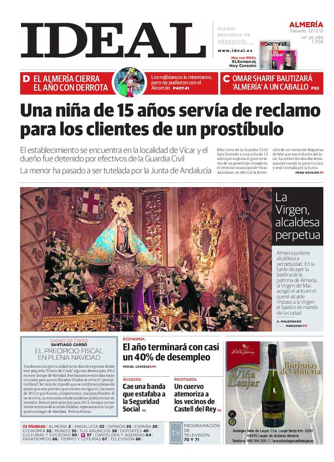 2012: Una niña de 15 años servía de reclamo para los clientes de un prostíbulo