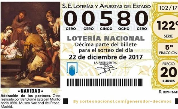 Sorteo Lotería de Navidad: El bar "más antiguo" de Tabernas reparte 6.000 euros con un décimo del 00580