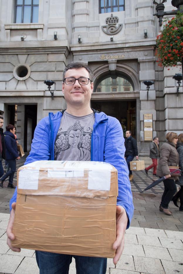 El paquete que tardó 317 días en llegar