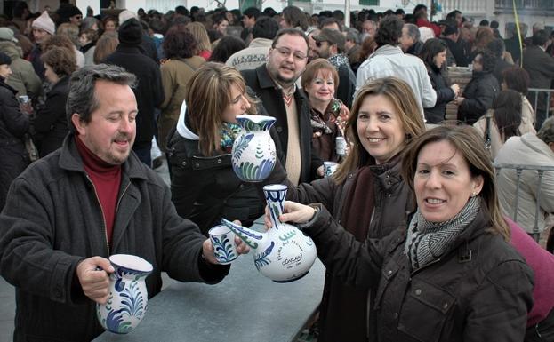 Fiesta recaudatoria en Cónchar con sabor y olor a mosto