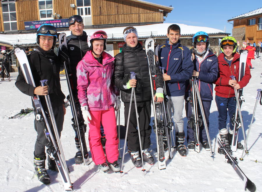 Las fotos de Christian Toro y Mireia Belmonte en Sierra Nevada