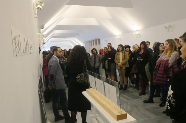 'A la calle' muestra la expresión plástica del futuro a través del trabajo de 150 alumnos de Bellas Artes
