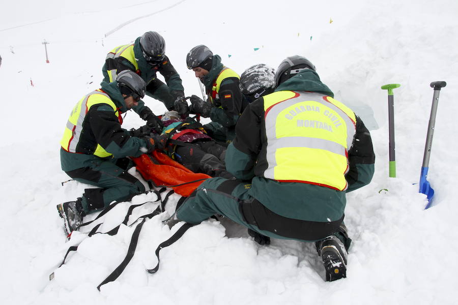 Así se debe actuar en caso de avalancha