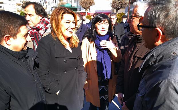 Susana Díaz pide "más protección y más seguridad"