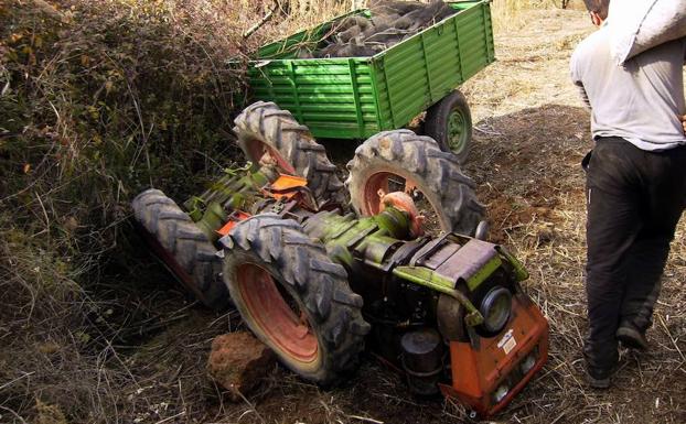 18 accidentes de trabajo al día en Granada