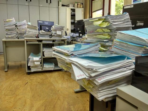 Atasco de un año en las demandas por cláusulas suelo por «colapso» del juzgado