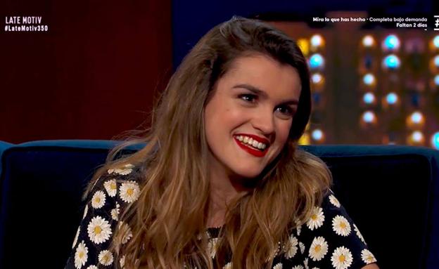 Amaia de OT 2017 a Buenafuente: "¡Qué mierda de respuestas te estoy dando!"