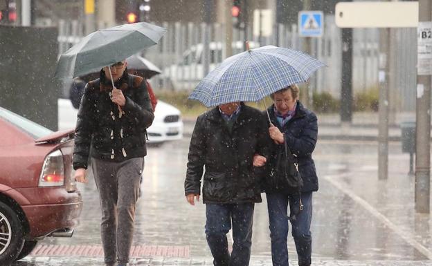 Las lluvias dejan una media de unos 33 litros en las últimas 24 horas en la provincia