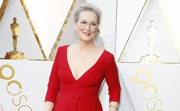 Meryl Streep, a voces entre el público de los Oscar