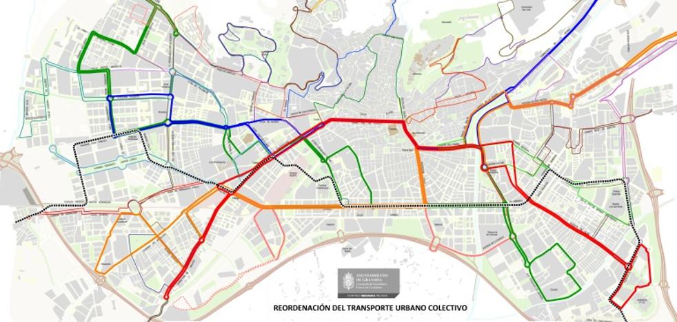 FACUA lamenta la "falta de diálogo" en el desarrollo del nuevo mapa de autobuses urbanos de Granada