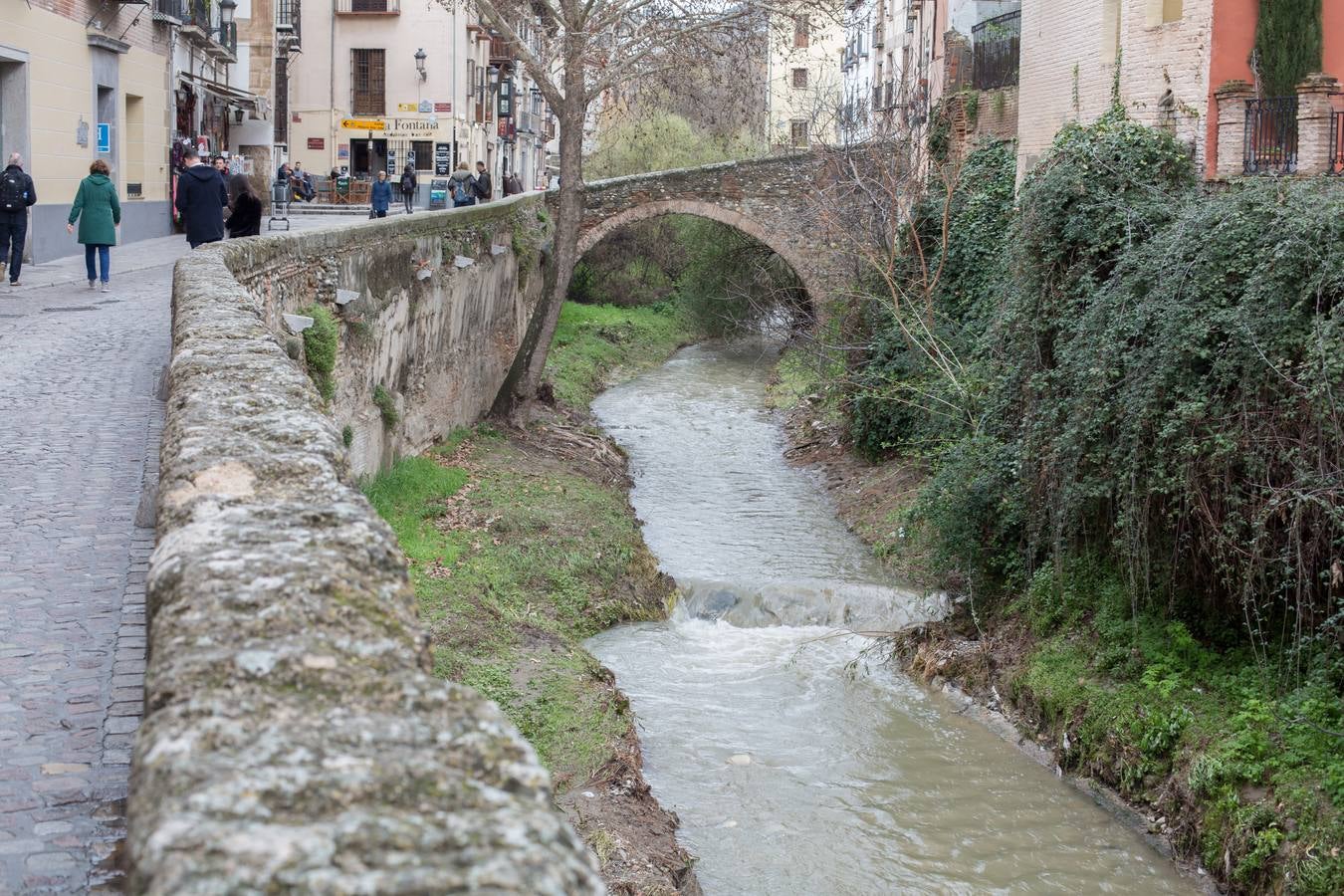 Los ríos de Granada recuperan caudal tras las últimas lluvias
