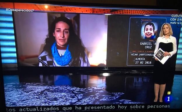 La madre del pequeño Gabriel, en TVE: "Él hubiera chillado, estaba aleccionado para ello"