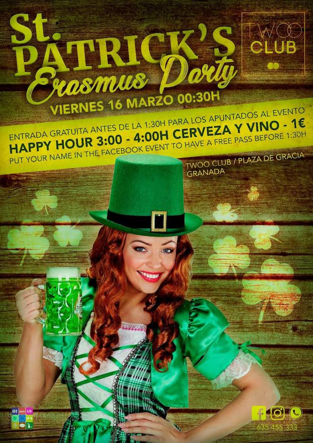 Planes para celebrar San Patricio en Granada